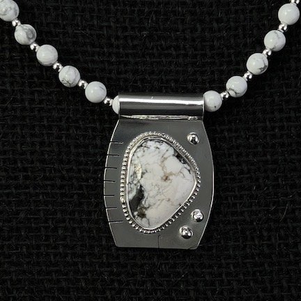 White Buffalo Pendant