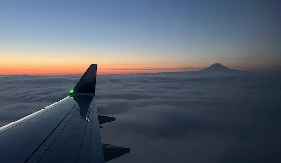 Mt Ranier at Dawn