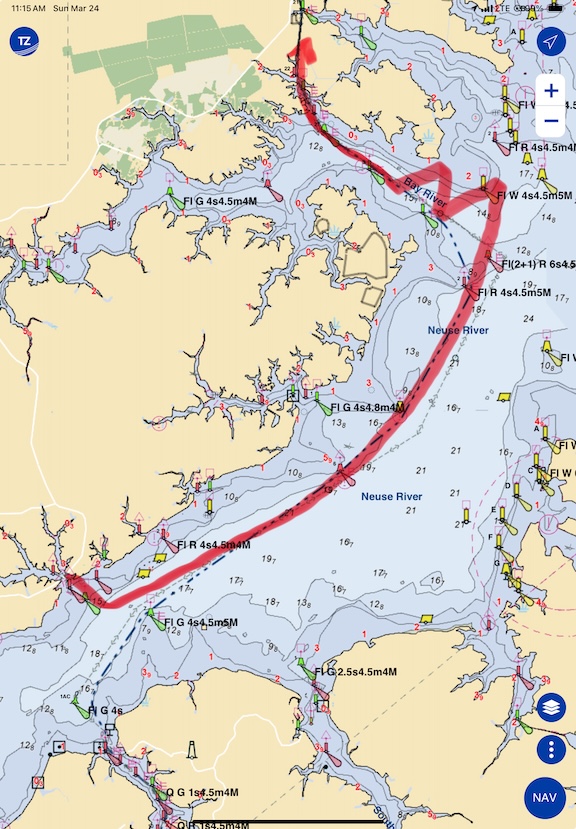 Neuse River Route