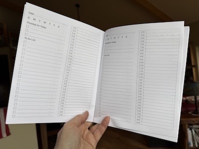 Daily Planner Book