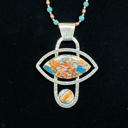 Kingman Turquoise Pendant