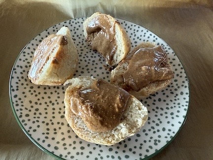 Bread with Almond Butter