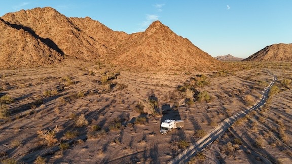 Boondocking by Drone