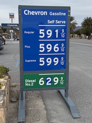 Shoshone Fuel Prices