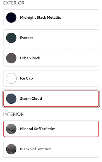 Color Choices